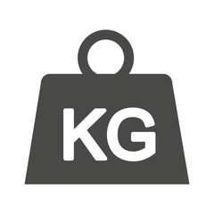 weight kilogram isolated icon vector illustration design
