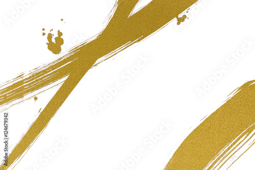 金色の線と点 和風背景素材 Poster Abstract Abstract Posters Tamayura39
