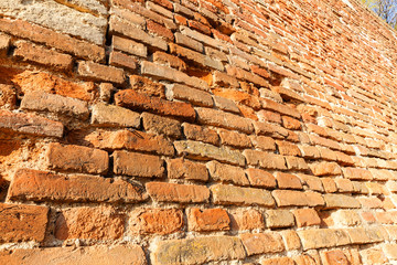 Naklejka premium old brick wall