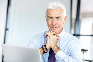 Fototapeta premium Businessman at the office