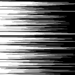 Comic horizontal speed lines background