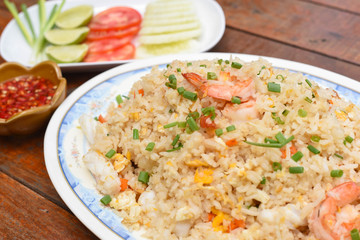 Seafood fried rice