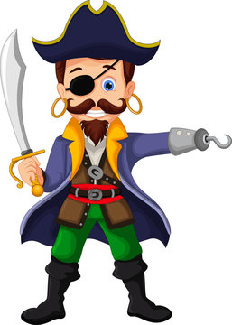 Cartoon pirate