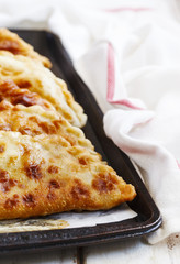 Chebureki, Deep-fried Savory Meat Filled Pastries