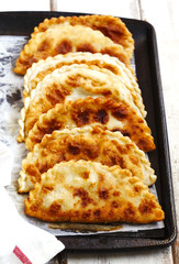 Chebureki, Deep-fried Savory Meat Filled Pastries