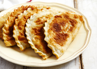 Chebureki, Deep-fried Savory Meat Filled Pastries