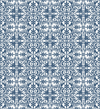 Vector Pattern in Vintage Islamic Style, Ornamental background