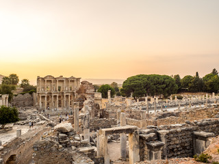 Fototapeta na wymiar Ephesus the UNESCO World Heritage Site.