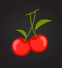 Red Berry Vector