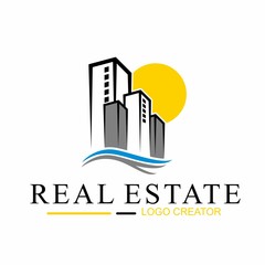 real estate vector logo