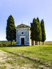 Cappella di Vitaleta in Tuscany