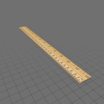 Ruler Wooden