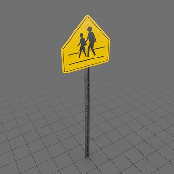 School Crossing Sign