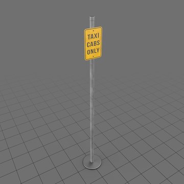 Taxi Sign