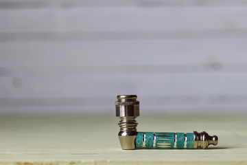 marijuana pipe background