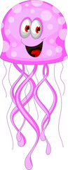 Obraz premium jellyfish cartoon