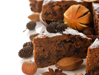 Christmas fruit cake