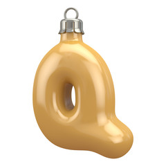 Christmas tree toy font