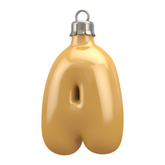 Christmas tree toy font