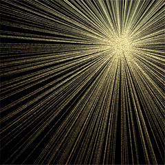 Obraz premium Transparent glow light effect. Star burst with sparkles.