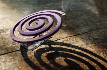 lavender mosquito coil. mosquito repellent. Anti-mosquito. Preve