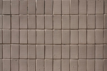 Fototapeta premium USSR ceramic wall tiles texture