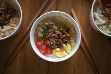 Homemade Beef Noodle Soup