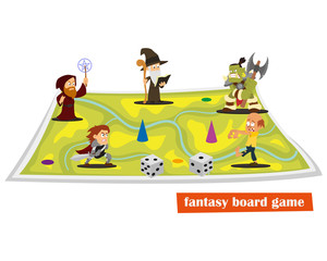 fantasy board game.