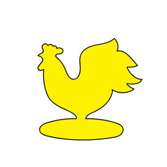 rooster, symbol of 2017