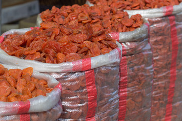 Dried apricots.