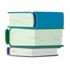Book icon vector illustration.