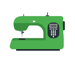 Sewing Machine. Vector
