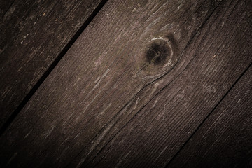 Obraz premium Old wooden planks with peeling paint like background. Toned