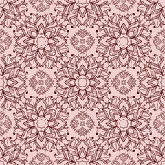 Seamless pattern in boho style1