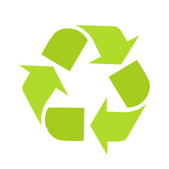 Fototapeta premium Green Recycle Symbol