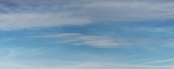 Sky with soft clouds