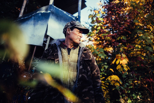 Hunter intrigued by animals