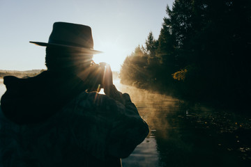 Sunrise for a photographer