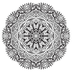 Ethnic round ornament. Hand drawn mandala