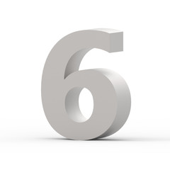 right grey number 6