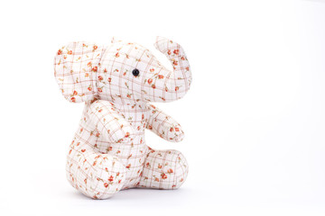 Elephant plush fabric crafts