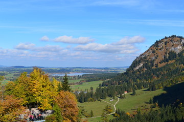 Schwangau Alpsee in Ostallgäu-Bayern