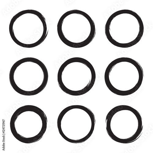 "Set hand drawn square." Stock image and royalty-free vector files on