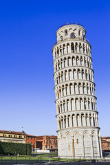 Pisa Leaning Tower Sky