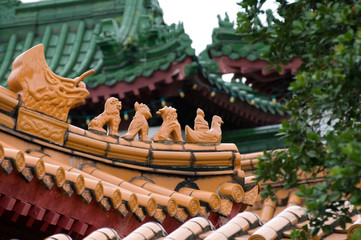 Fototapeta na wymiar Chinese garden, Singapore