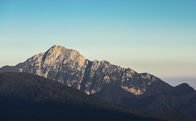 Mountain view landscape