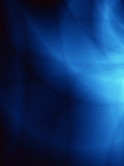 Magic fantasy abstract force blue flame background