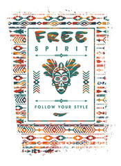 Vector illustration with the slogan for t-shirts