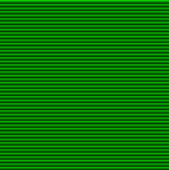 Green galousie. Volume of horizontal lines.