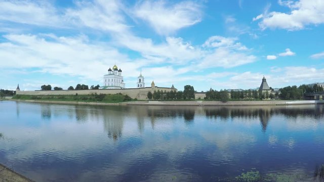 Pskov Kremlin in summer